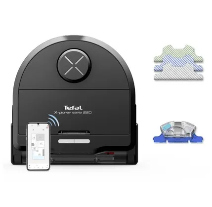 Robot tozsoran Tefal X-plorer Serie 220 Animal & Allergy (2211401200) — Bakı