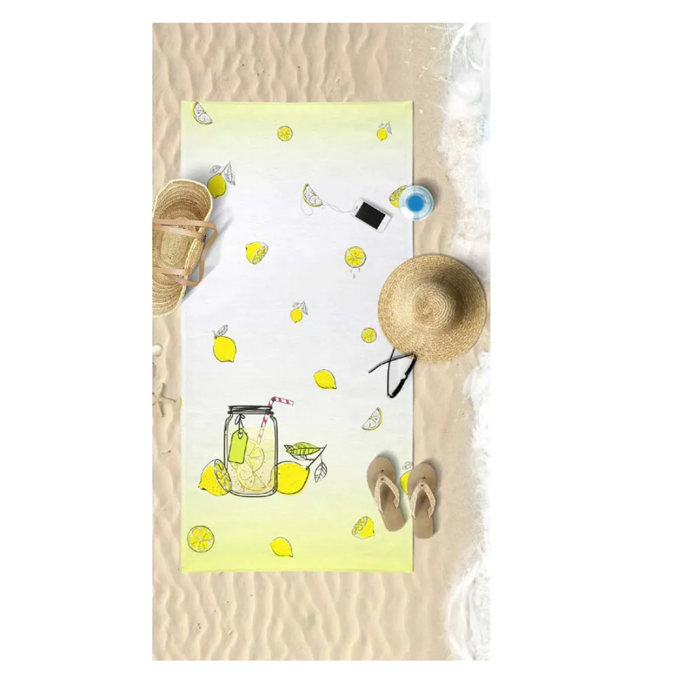 Dəniz dəsmalı Mollis, 90x150 sm, Limonade (8697427902790) — Bakı