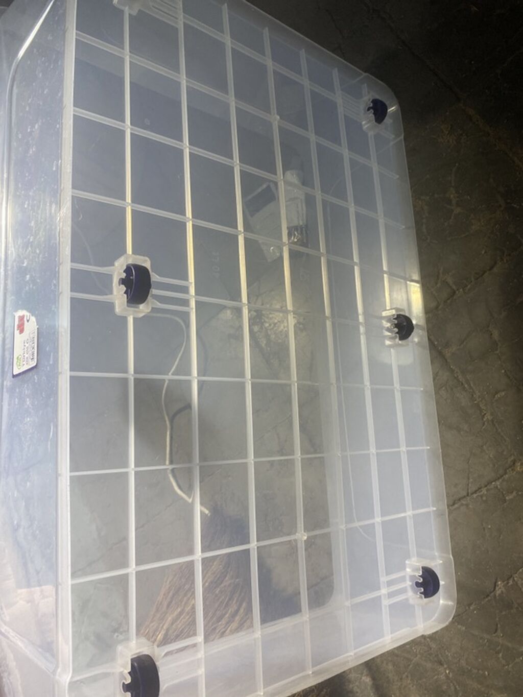 Şəffaf plastik saxlama qutusu - Material: möhkəm, şəffaf plastiktən — Pul qutusunun və şkatulyalar, Masazır (3)