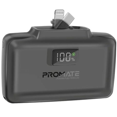Power Bank Promate PowerUp-10Duo 10000 mAh Black — Bakı