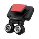 Powerology 4K Car Dash Camera, Dual Lens (P4KCAM108) Black — World Telecom