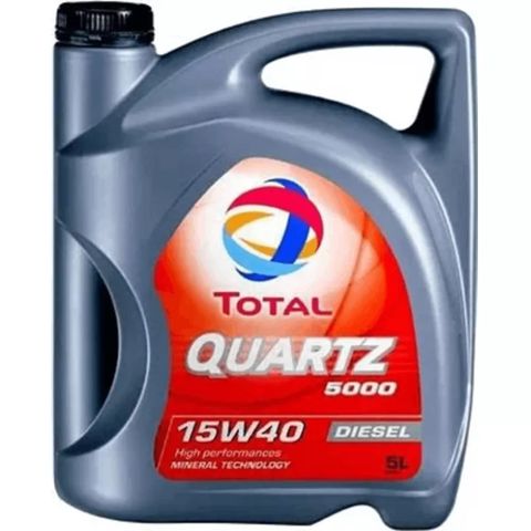 Mühərrik yağı Total Quartz Diesel 5000 15W-40 5L — Bakı