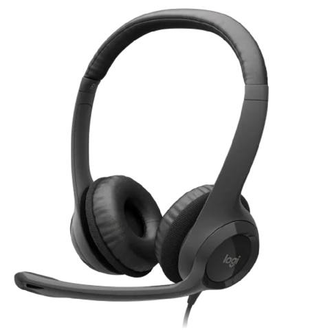 Qulaqlıq Logitech H390 981-000014 — Simli qulaqcıqlar