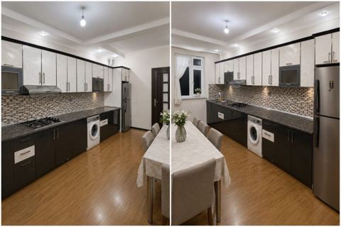 Metbex mebeli. 450azn. ölcü 5m. Üstündə qaz peçi də — Digah