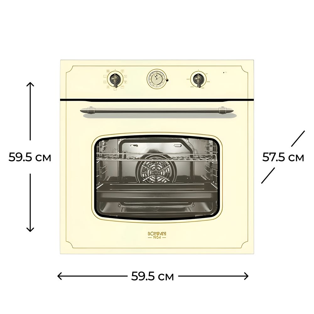 Soba Bompani BO246 GLS — Fırın kamerası, Bakı (2)