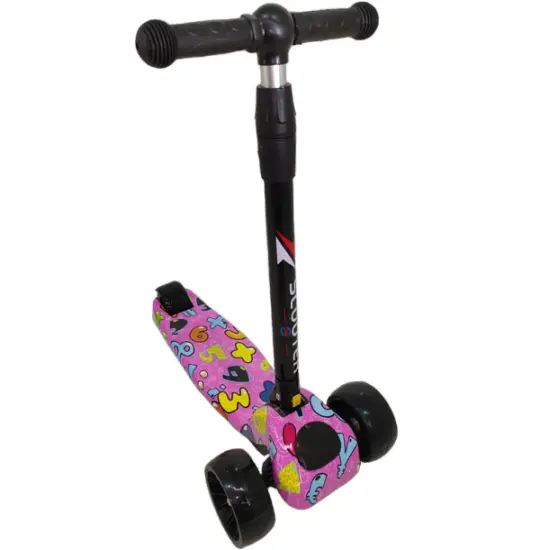 Scooter 818 Number Pink — Bakı