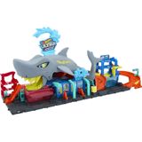 Oyun dəsti Hot Wheels HW City Shark Car Wash 194735195091 — Oyuncaq nəqliyyat vasitələri