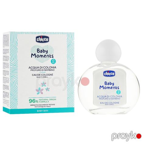 Uşaq üçün odekolon Chicco Baby Moments Baby Smell 100 ml 8058664138494 — Bakı