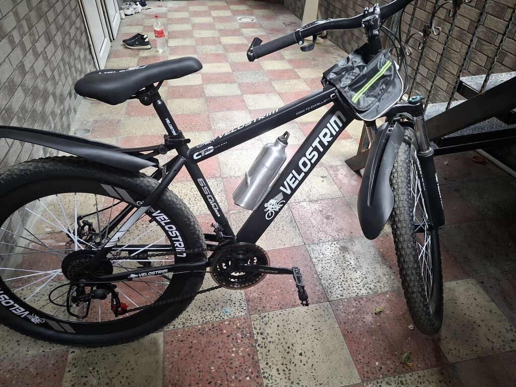 Velostrim dağ velosipedi. Kask hədiyyə verilir. - Çərçivə: Velostrim — Dağ velosipedləri, Bakı (2)