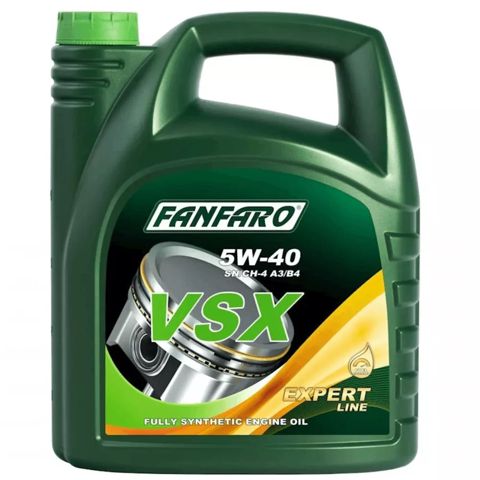 Mühərrik yağı Fanfaro VSX Vollsynthetic SAE 5W-40 5 lt Special — Bakı