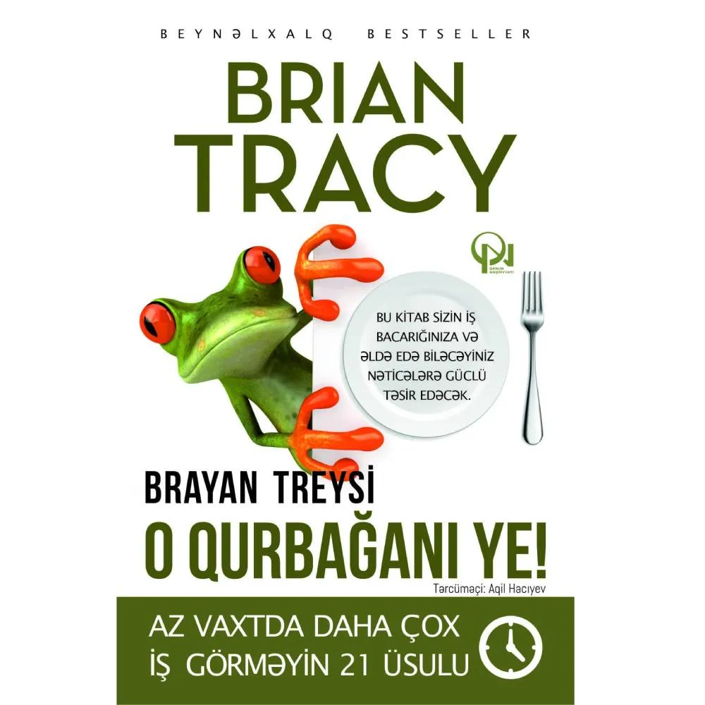 Kitab O qurbağanı ye - Brayan Treysi — Bakı