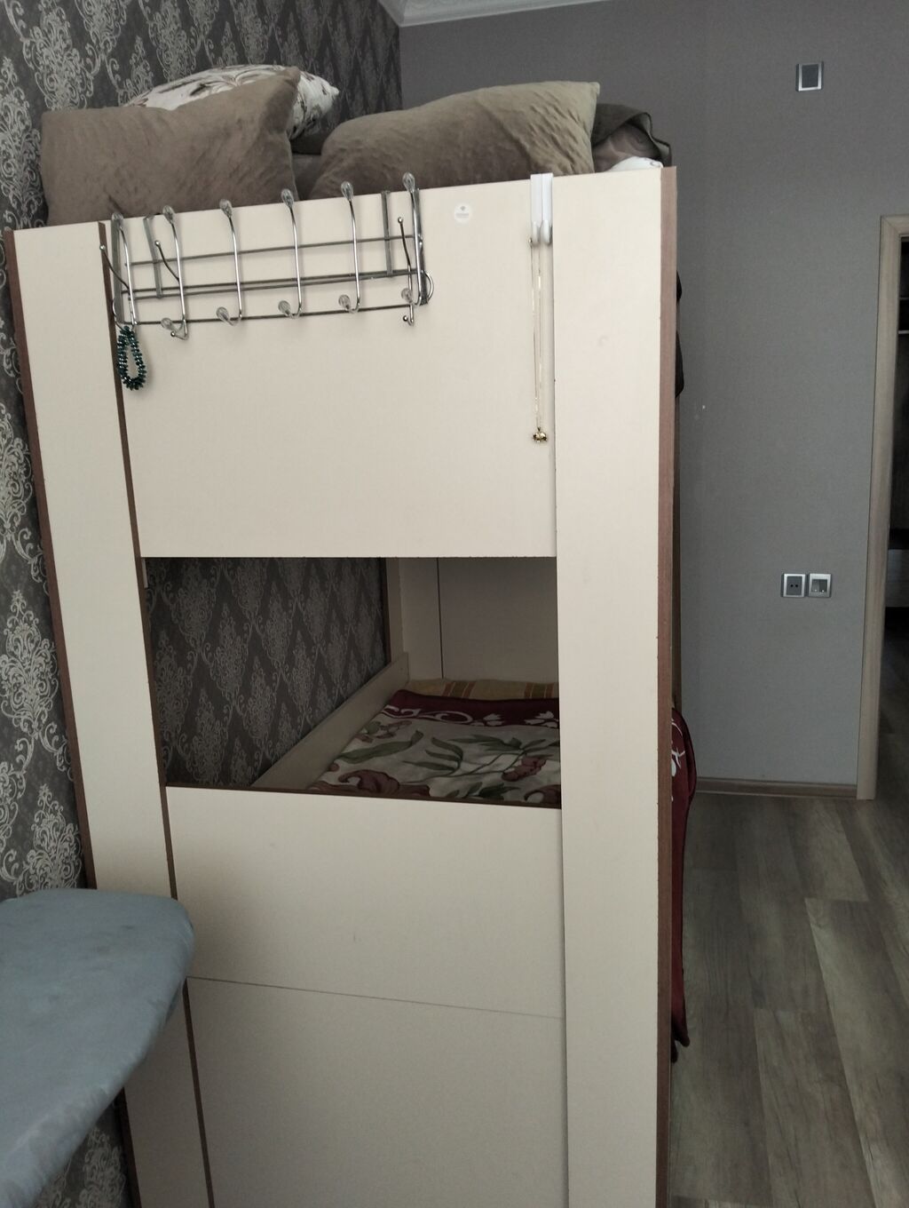 İki mərtəbəli çarpayı – saxlama bölməli pilləkənlə - Model: iki — Mebel, Bakı (4)