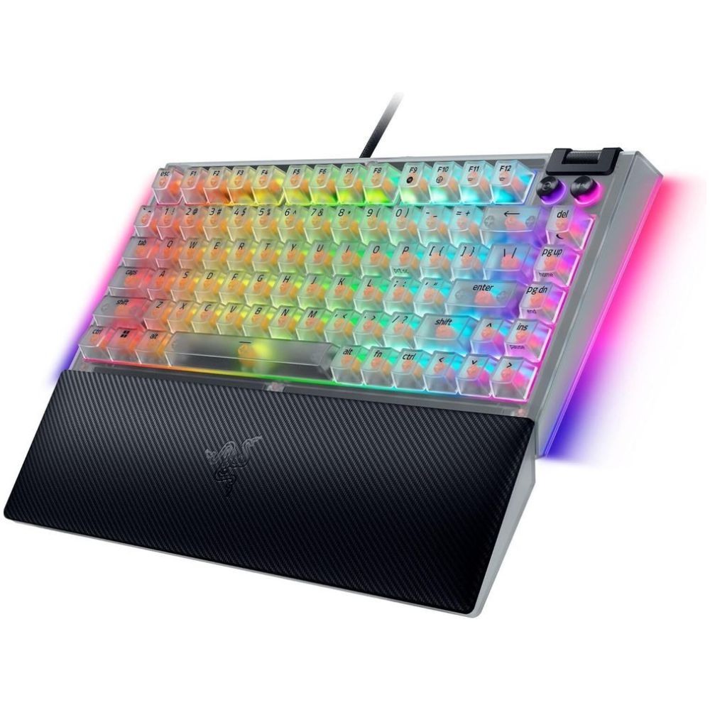 Oyun klaviaturası Razer BlackWidow V4 RZ03-05003500-R3M1 Phantom White — Klaviaturalar və siçanlar, Bakı (2)