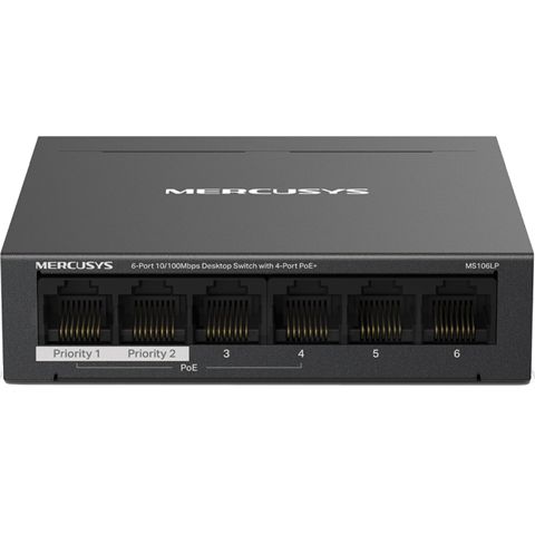 Kommutator Mercusys Lan Switch MS106LP — Bakı