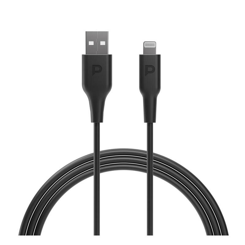 Powerology Usb-a to Lightning Cable 3M - Black — Smartfon üçün kabelləri və keçidçilər, Bakı