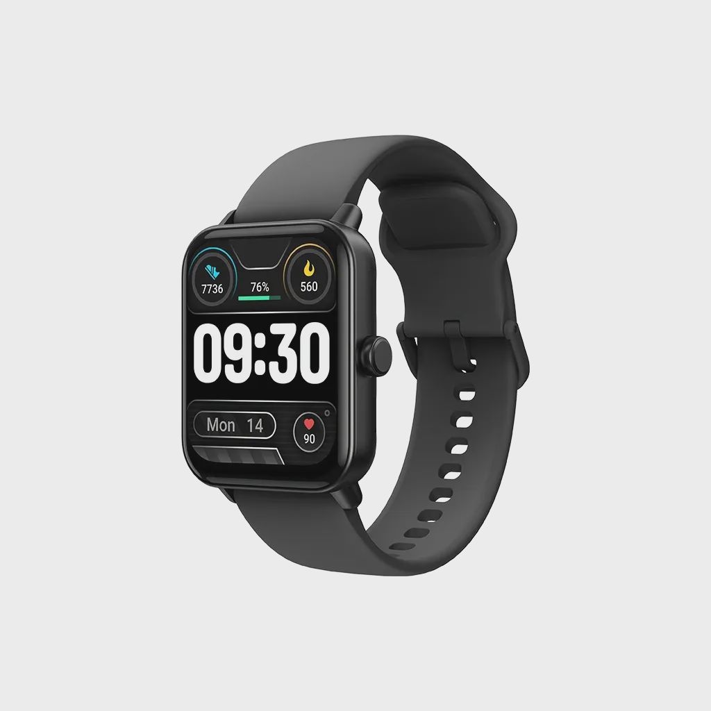 Smart saat Ttec Tempus, 44 mm Rectangular, Black (2S13WV1S) — Ağıllı saatlar və biləkliklər, Bakı
