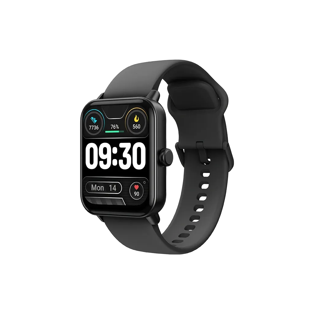 Smart saat Ttec Tempus, 44 mm Rectangular, Black (2S13WV1S) — Bakı