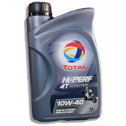 Mühərrik yağı Total Hi Perf 4T Scooter 10W-40 1L — Bakı