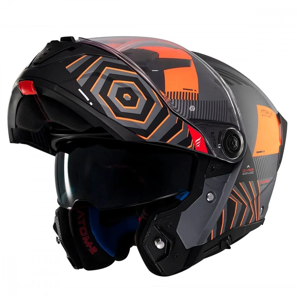Dəbilqə MT Helmets Atom 2 SV Strange C4 Matt, L (1335C222436) — Мотоэкипировка