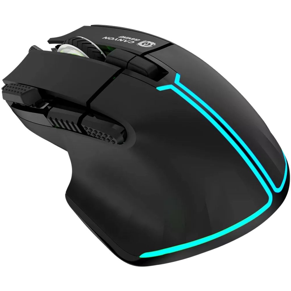 Mouse Canyon Fortnax GM-636 RGB 9 Buttons Wired Black CND-SGM636B — Mallar, Bakı (2)