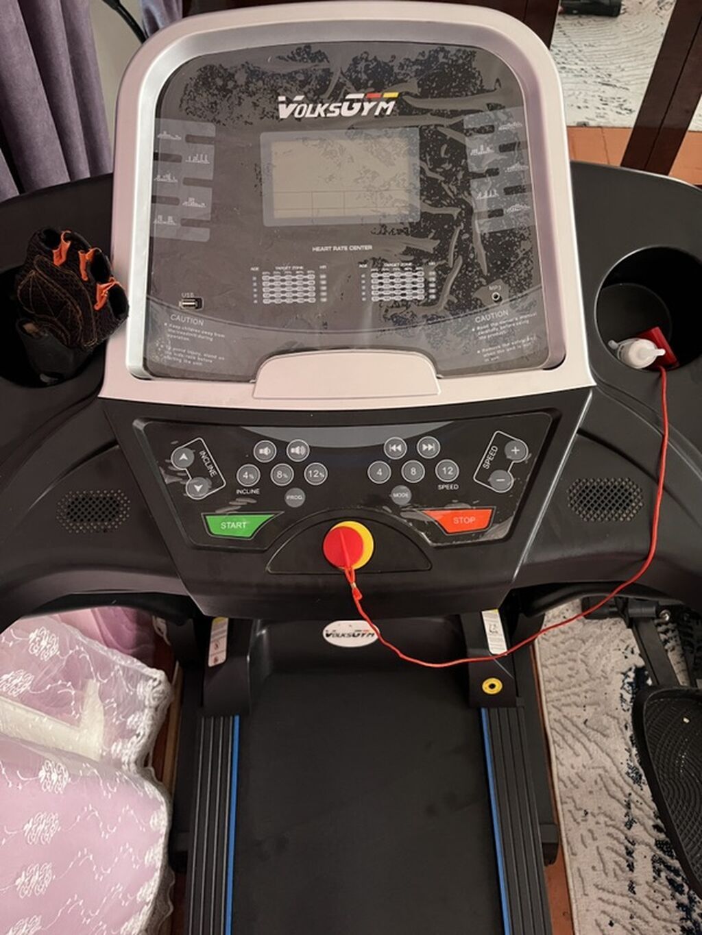 VolksGym qaçış trenajoru - Güclü elektrik mühərriki ilə evdə kardio — İdman və istirahət, Digah (2)