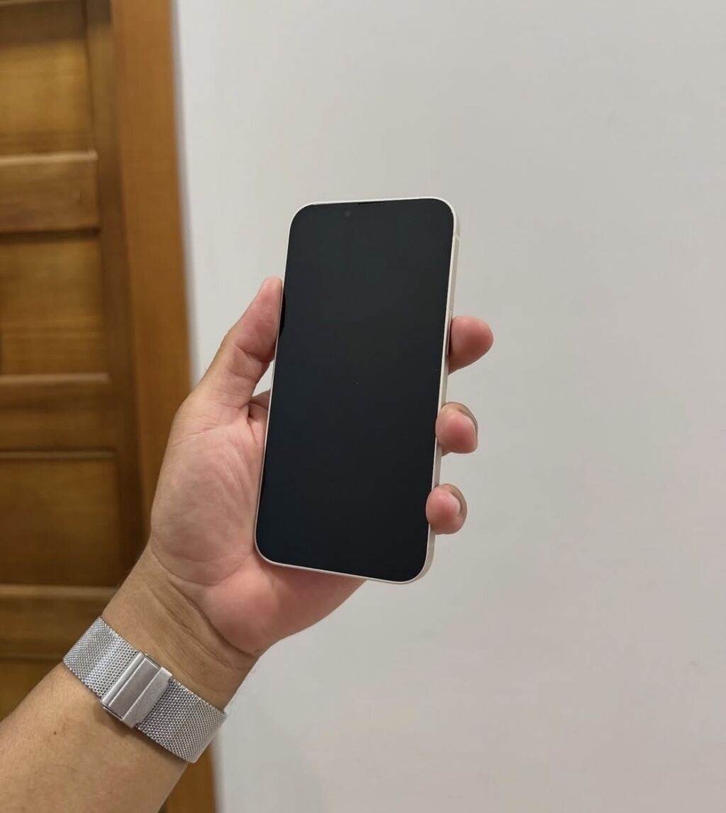 IPhone 13, 128 GB, Ağ, Zəmanət, Simsiz şarj, Face ID — Apple iPhone, Bakı (3)