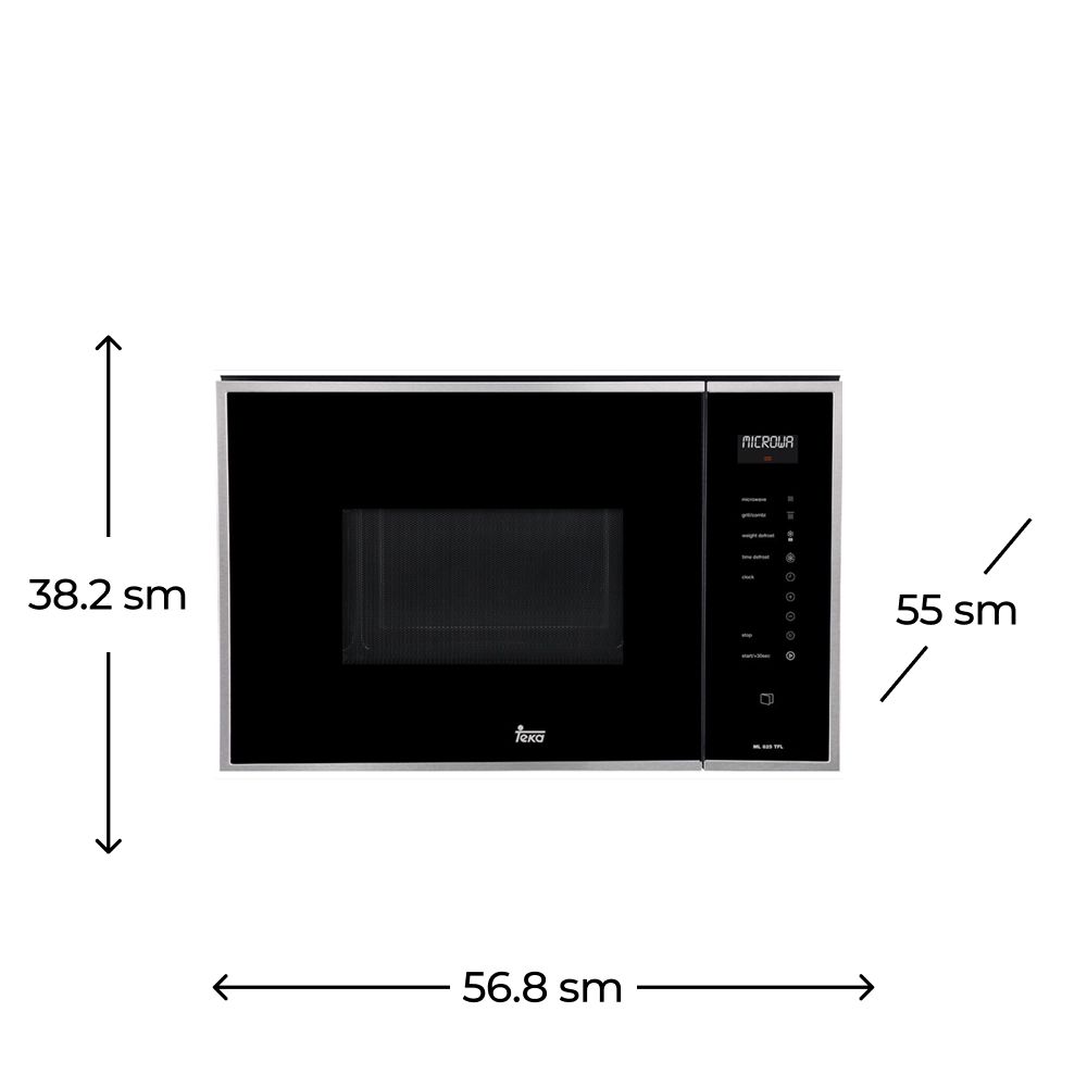 Mikrodalğalı soba Teka ML 825 TFL — Mətbəx texnikası, Bakı (5)