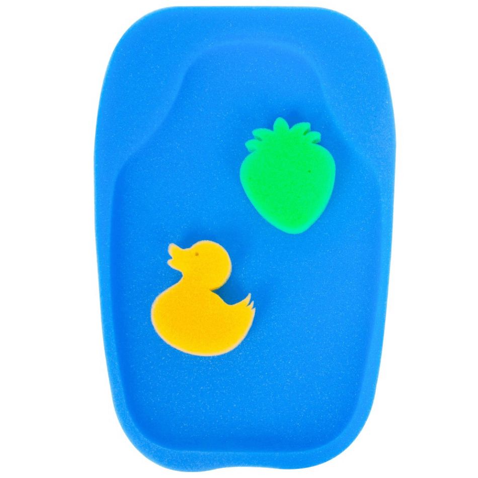 Uşaq vannası üçün süngər Sevi Bebe Blue — Mallar, Bakı (2)