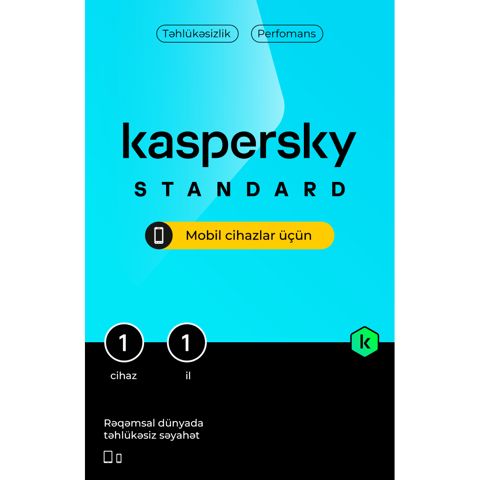 Kaspersky Standart Mobile 1P/1Y — Bakı