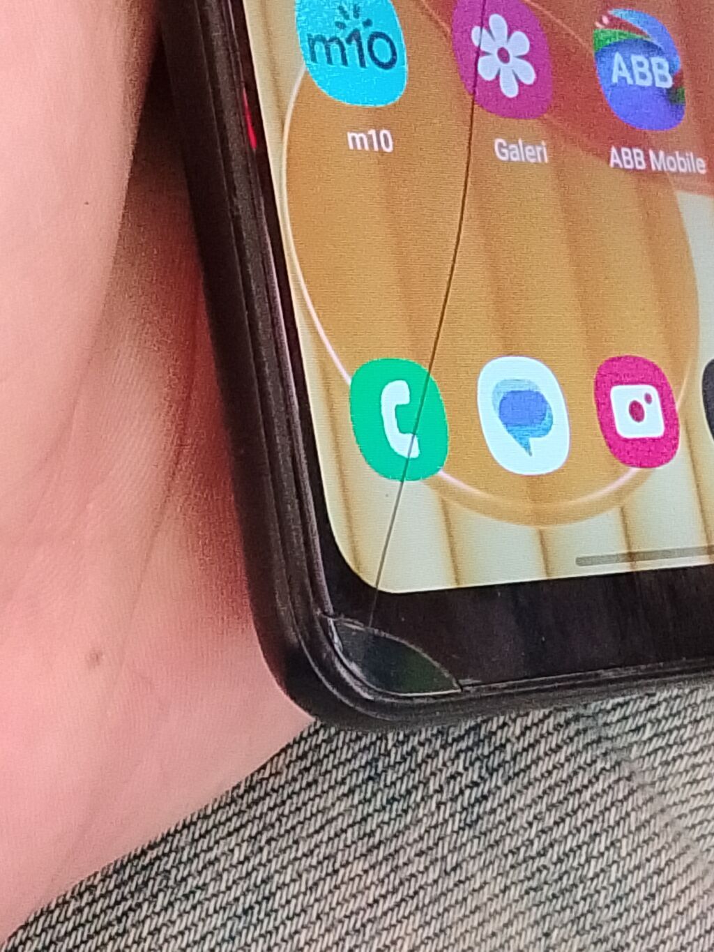 Samsung Galaxy A03, 64 GB, rəng - Qara, Qırıq — Samsung, Mehdiabad (4)