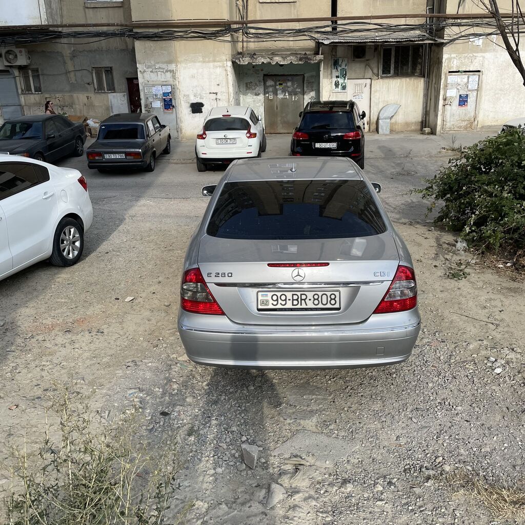Mercedes-Benz E 280: 2.8 l 2007 il Sedan — Avto, Bakı (3)