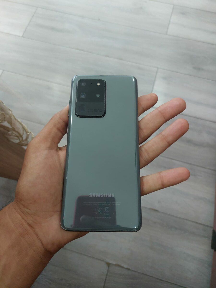 Samsung Galaxy S20 Ultra 5G Cosmic Black 128GB/12GB — Smartfonlar, Bakı (3)