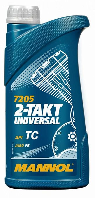Mühərrik yağı Mannol Universal 2-Takt 1L Special — Bakı