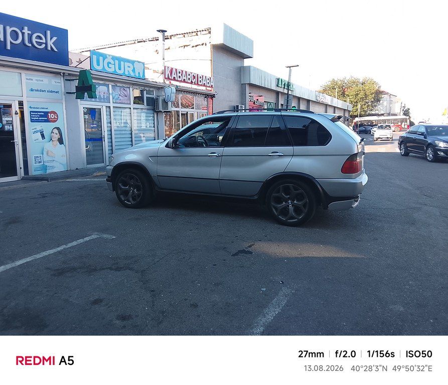 BMW X5, 4.4 L, 2000 il, 275 000 km — Avtomobillər, Bakı (9)