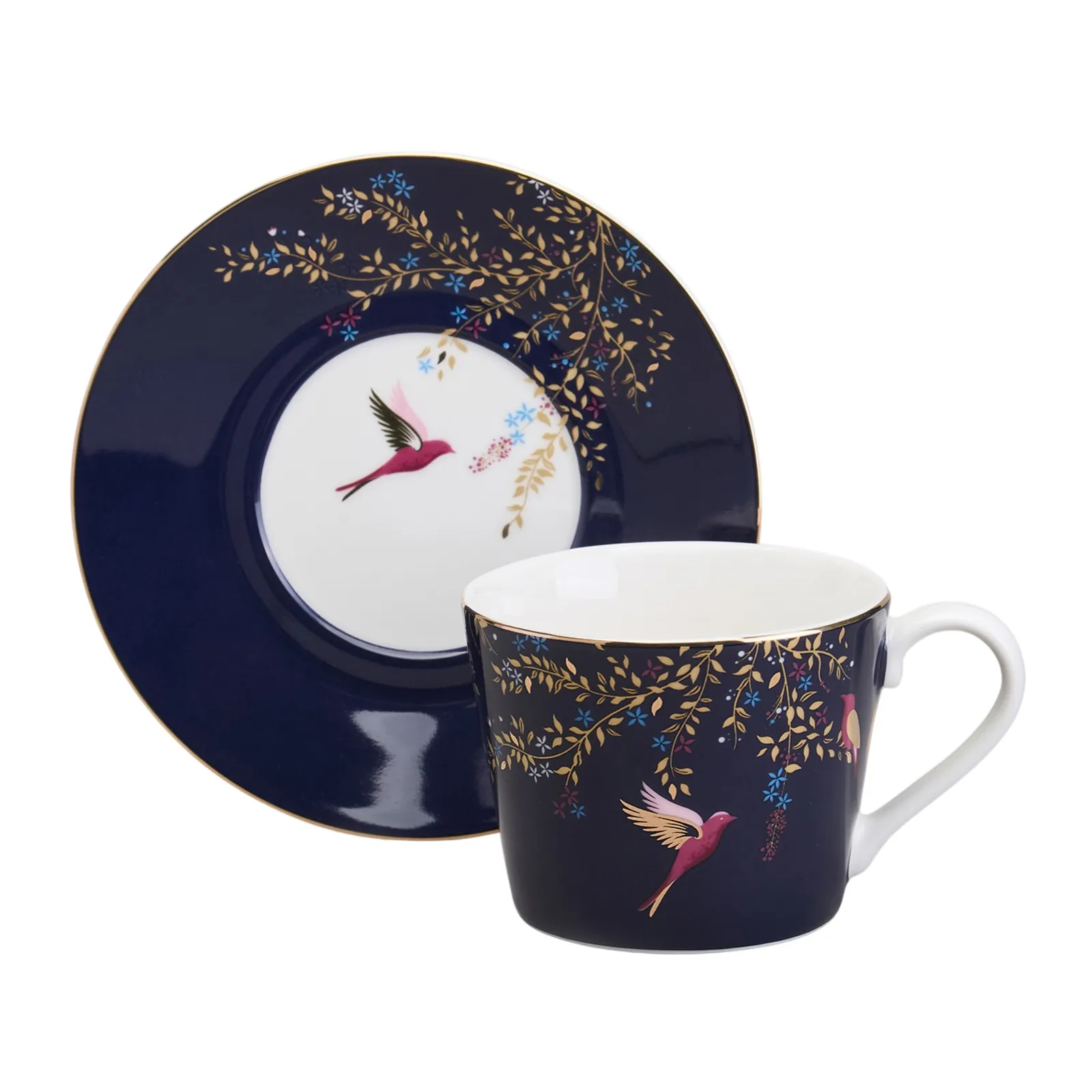 Çay dəsti Lefard Golden Birds, farfor, 1 nəfərlik 2 parça, 220 ml (419-127) — Dining tableware