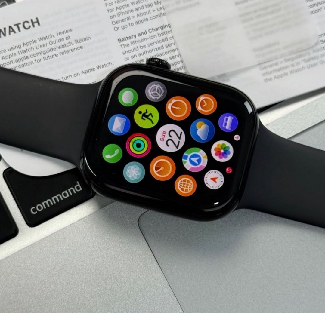 Apple Watch Series 10 Aluminum Jet Black 42mm — Elektronika, Bakı (7)