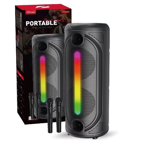 KBroad Portable Wireless Speaker – karaoke və partilər üçün ideal — Bakı