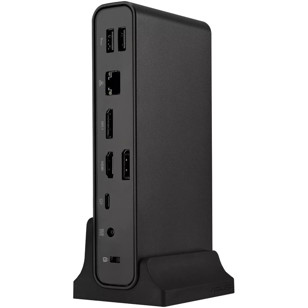 USB Hub Asus DC301 Triple Display USB Type-C 90XB0A5N-BDS010 Black — Kompüterlər və noutbuklar, Bakı (2)
