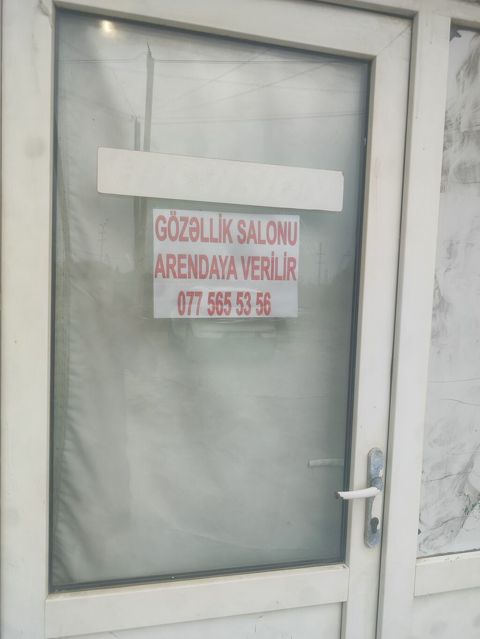Gozellik salonu arendaya verilir boş obyekt təzə təmir olunub — Bakı