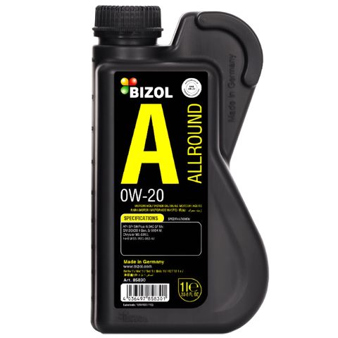 Mühərrik yağı Bizol Allround 0W-20 1 lt — Bakı