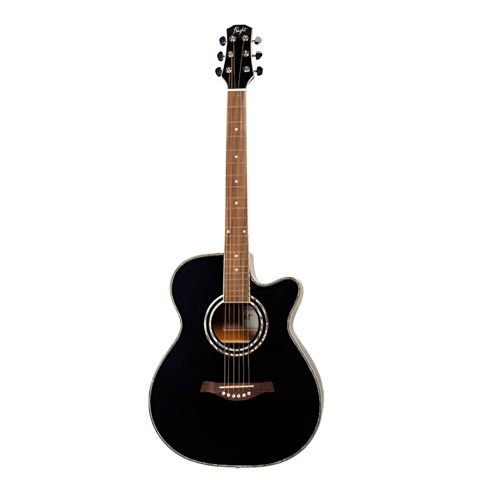 Akustik gitara Flight F-230C BK