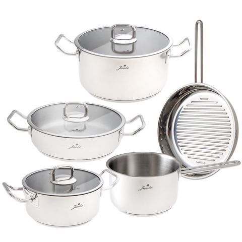 Qazan dəsti Jumbo Proshine Steel 8 parça 8682972051840 — Bakı