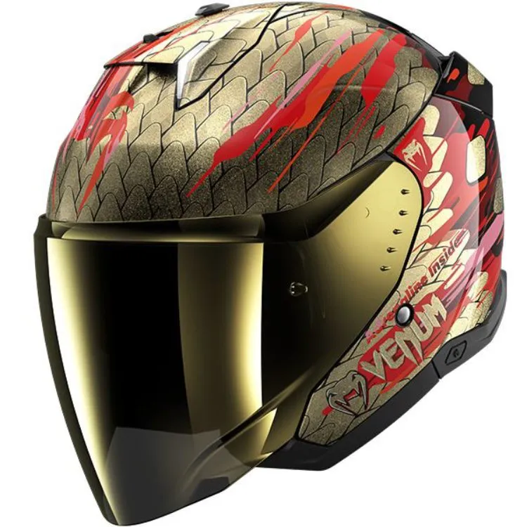 Dəbilqə shark helmet skwal I3 jet venum + vısor ın box XL (HE3520EKRQXL) — Мотоэкипировка
