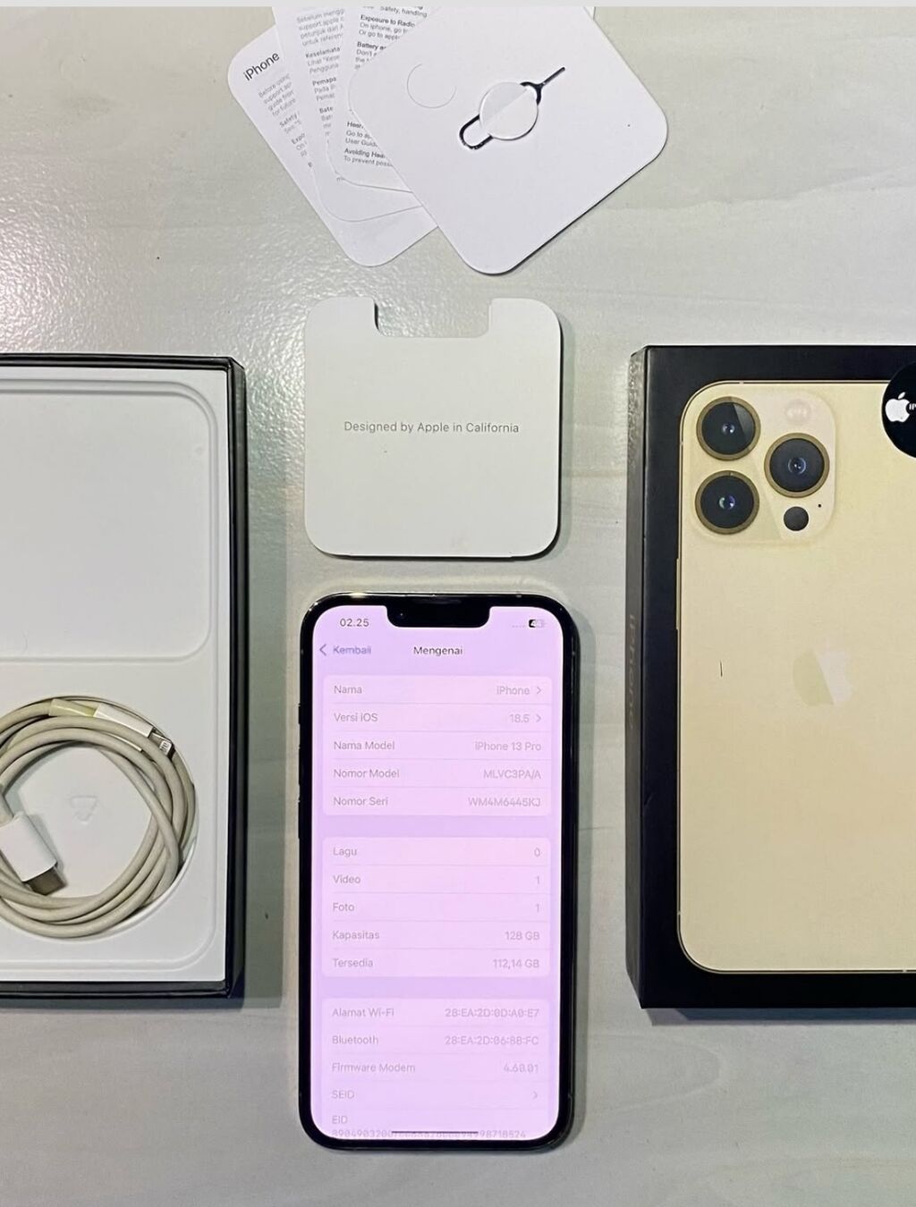 IPhone 13 Pro, 128 GB, Qızılı, Zəmanət, Kredit, Simsiz şarj — Apple iPhone, Bakı (5)