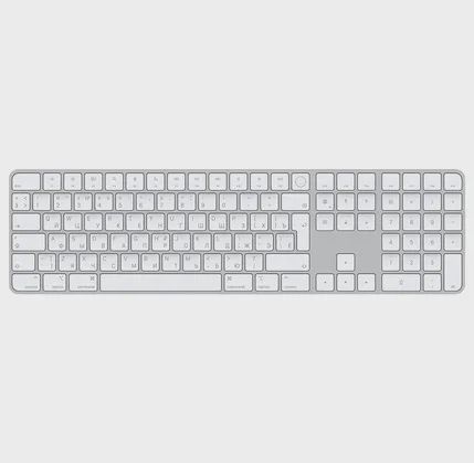 Simsiz klaviatura Apple Magic Keyboard W/Touch ID And Numeric Keypad (MK2C3RS/A) — Klaviaturalar və siçanlar, Bakı
