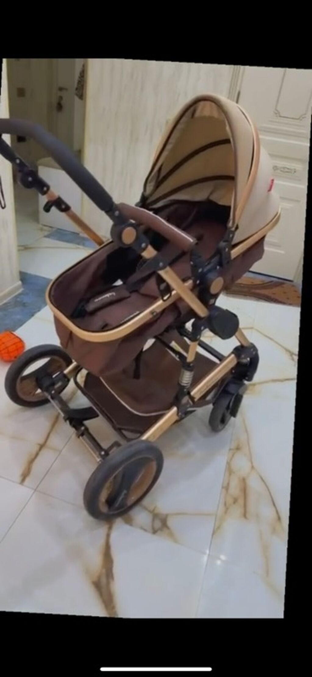 Çıxarıla bilən beşikli araba, İşlənmiş, Cins: Oğlan, Yaş: <1 ay — Arabalalar, Xırdalan (2)