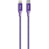 Naqil Ttec USB Type-C to Lightning 1.5 m 2DK41MR Purple — Smartfon kabelləri və adapterləri