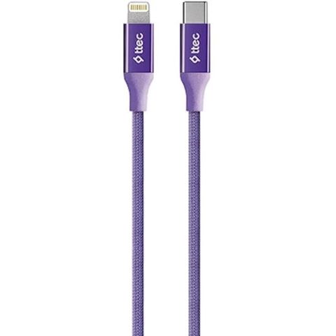 Naqil Ttec USB Type-C to Lightning 1.5 m 2DK41MR Purple — Bakı