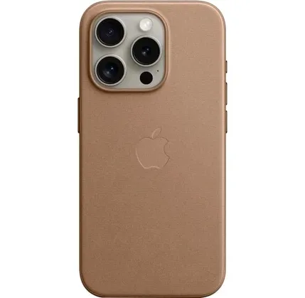Çexol Apple iPhone 15 Pro Max FineWoven Case with MagSafe Taupe (MT4W3ZM/A) — Bakı