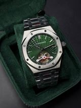 Yeni, Qol saatı, Audermars Piguet, rəng - Yaşıl — Saatlar